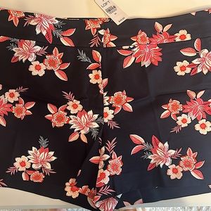 Loft Floral Riviera Shorts - NWT